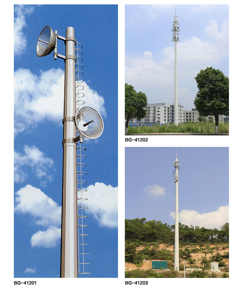 通信信號收發基站立桿廠家